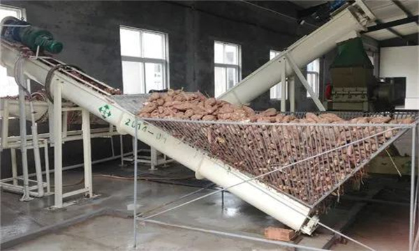 薯類(lèi)淀粉的生產(chǎn)工藝流程